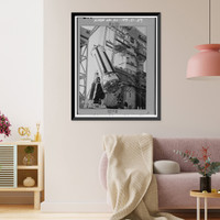 Historic Framed Print, Marshall Space Flight Center, Saturn Propulsion & Structural Test Facility, East Test Area, Huntsville vicinity, Madison County, AL - 33,  17-7/8" x 21-7/8"