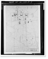 Historic Framed Print, Marshall Space Flight Center, East Test Area, Dodd Road, Huntsville vicinity, Madison County, AL - 7,  17-7/8" x 21-7/8"