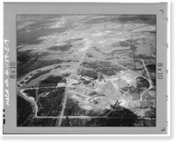 Historic Framed Print, Marshall Space Flight Center, East Test Area, Dodd Road, Huntsville vicinity, Madison County, AL - 9,  17-7/8" x 21-7/8"