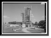 Historic Framed Print, Marshall Space Flight Center, East Test Area, Cold Calibration Test Stand, Huntsville vicinity, Madison County, AL - 2,  17-7/8" x 21-7/8"