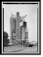 Historic Framed Print, Marshall Space Flight Center, East Test Area, Cold Calibration Test Stand, Huntsville vicinity, Madison County, AL - 3,  17-7/8" x 21-7/8"