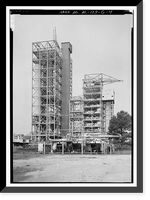 Historic Framed Print, Marshall Space Flight Center, East Test Area, Cold Calibration Test Stand, Huntsville vicinity, Madison County, AL - 4,  17-7/8" x 21-7/8"