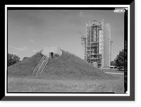 Historic Framed Print, Marshall Space Flight Center, East Test Area, Cold Calibration Test Stand, Huntsville vicinity, Madison County, AL - 5,  17-7/8" x 21-7/8"