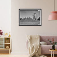 Historic Framed Print, Marshall Space Flight Center, East Test Area, Cold Calibration Test Stand, Huntsville vicinity, Madison County, AL - 5,  17-7/8" x 21-7/8"