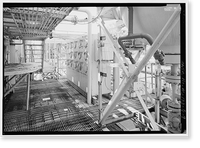 Historic Framed Print, Marshall Space Flight Center, East Test Area, Cold Calibration Test Stand, Huntsville vicinity, Madison County, AL - 9,  17-7/8" x 21-7/8"