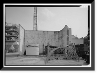 Historic Framed Print, Marshall Space Flight Center, East Test Area, Power Plant Test Stand, Huntsville vicinity, Madison County, AL - 2,  17-7/8" x 21-7/8"