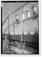 Historic Framed Print, Marshall Space Flight Center, East Test Area, Power Plant Test Stand, Huntsville vicinity, Madison County, AL - 6,  17-7/8" x 21-7/8"