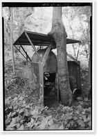 Historic Framed Print, Marshall Space Flight Center, East Test Area, Power Plant Test Stand, Huntsville vicinity, Madison County, AL - 7,  17-7/8" x 21-7/8"