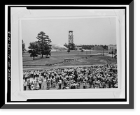 Historic Framed Print, Marshall Space Flight Center, East Test Area, Power Plant Test Stand, Huntsville vicinity, Madison County, AL - 8,  17-7/8" x 21-7/8"