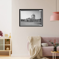 Historic Framed Print, Marshall Space Flight Center, East Test Area, Components Test Laboratory, Huntsville vicinity, Madison County, AL - 2,  17-7/8" x 21-7/8"