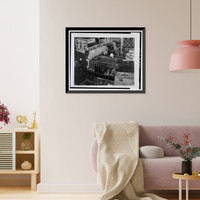 Historic Framed Print, University of California Radiation Laboratory, Bevatron, 1 Cyclotron Road, Berkeley, Alameda County, CA - 13,  17-7/8" x 21-7/8"