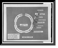 Historic Framed Print, University of California Radiation Laboratory, Bevatron, 1 Cyclotron Road, Berkeley, Alameda County, CA - 15,  17-7/8" x 21-7/8"