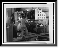 Historic Framed Print, University of California Radiation Laboratory, Bevatron, 1 Cyclotron Road, Berkeley, Alameda County, CA - 18,  17-7/8" x 21-7/8"