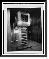 Historic Framed Print, University of California Radiation Laboratory, Bevatron, 1 Cyclotron Road, Berkeley, Alameda County, CA - 23,  17-7/8" x 21-7/8"