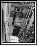 Historic Framed Print, University of California Radiation Laboratory, Bevatron, 1 Cyclotron Road, Berkeley, Alameda County, CA - 27,  17-7/8" x 21-7/8"