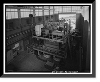 Historic Framed Print, University of California Radiation Laboratory, Bevatron, 1 Cyclotron Road, Berkeley, Alameda County, CA - 28,  17-7/8" x 21-7/8"