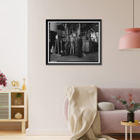 Historic Framed Print, University of California Radiation Laboratory, Bevatron, 1 Cyclotron Road, Berkeley, Alameda County, CA - 29,  17-7/8" x 21-7/8"