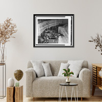 Historic Framed Print, University of California Radiation Laboratory, Bevatron, 1 Cyclotron Road, Berkeley, Alameda County, CA - 31,  17-7/8" x 21-7/8"