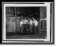 Historic Framed Print, University of California Radiation Laboratory, Bevatron, 1 Cyclotron Road, Berkeley, Alameda County, CA - 34,  17-7/8" x 21-7/8"