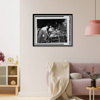 Historic Framed Print, University of California Radiation Laboratory, Bevatron, 1 Cyclotron Road, Berkeley, Alameda County, CA - 36,  17-7/8" x 21-7/8"
