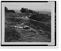 Historic Framed Print, University of California Radiation Laboratory, Bevatron, 1 Cyclotron Road, Berkeley, Alameda County, CA - 40,  17-7/8" x 21-7/8"