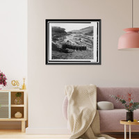 Historic Framed Print, University of California Radiation Laboratory, Bevatron, 1 Cyclotron Road, Berkeley, Alameda County, CA - 42,  17-7/8" x 21-7/8"
