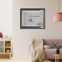 Historic Framed Print, University of California Radiation Laboratory, Bevatron, 1 Cyclotron Road, Berkeley, Alameda County, CA - 49,  17-7/8" x 21-7/8"