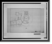 Historic Framed Print, University of California Radiation Laboratory, Bevatron, 1 Cyclotron Road, Berkeley, Alameda County, CA - 50,  17-7/8" x 21-7/8"