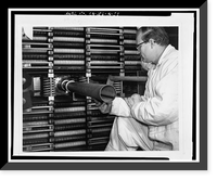 Historic Framed Print, University of California Radiation Laboratory, Bevatron, 1 Cyclotron Road, Berkeley, Alameda County, CA - 59,  17-7/8" x 21-7/8"
