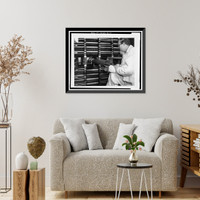 Historic Framed Print, University of California Radiation Laboratory, Bevatron, 1 Cyclotron Road, Berkeley, Alameda County, CA - 59,  17-7/8" x 21-7/8"