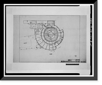 Historic Framed Print, University of California Radiation Laboratory, Bevatron, 1 Cyclotron Road, Berkeley, Alameda County, CA - 60,  17-7/8" x 21-7/8"