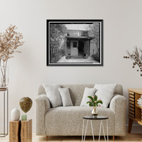 Historic Framed Print, University of California Radiation Laboratory, Bevatron, 1 Cyclotron Road, Berkeley, Alameda County, CA - 62,  17-7/8" x 21-7/8"