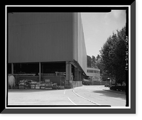 Historic Framed Print, University of California Radiation Laboratory, Bevatron, 1 Cyclotron Road, Berkeley, Alameda County, CA - 67,  17-7/8" x 21-7/8"