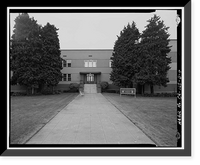 Oakland Army Base, Post Headquarters Building, Alaska & Africa Streets, Oakland, Alameda County, CA - 4, Vintage Poster