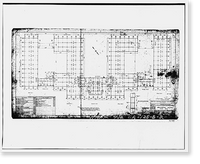 Oakland Army Base, Post Headquarters Building, Alaska & Africa Streets, Oakland, Alameda County, CA - 12 Classic, Historic Print