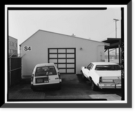 Oakland Army Base, Private Vehicle Inspection Building, Africa Street & Bataan Avenue, Oakland, Alameda County, CA Classic, Vintage Wall Art