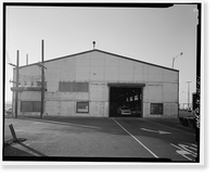 Oakland Army Base, Vehicle Maintenance Shop, Attu Street & Corregidor Avenue, Oakland, Alameda County, CA, Antique Print