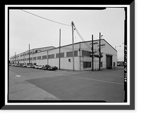 Oakland Army Base, Vehicle Maintenance Shop, Attu Street & Corregidor Avenue, Oakland, Alameda County, CA - 2, Historic Print