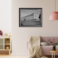 Oakland Army Base, Vehicle Maintenance Shop, Attu Street & Corregidor Avenue, Oakland, Alameda County, CA - 3, Vintage Print