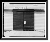 Oakland Army Base, Warehouse Type, Tobruk Street, between Warehouse Road & Fifteenth, Oakland, Alameda County, CA - 7, Historic Reproduction