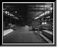 Historic Framed Print, Oakland Army Base, Box & Crate Shop, Ukraine Street & Warehouse Road, Oakland, Alameda County, CA - 5,  17-7/8" x 21-7/8"