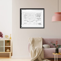 Oakland Army Base, Railroad Engine Shop, Engineer Road & Wake Avenue, Oakland, Alameda County, CA - 6, Vintage Wall Art