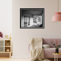 Historic Framed Print, Big Creek Hydroelectric System, Powerhouse 8, Operator Cottage, Big Creek, Big Creek vicinity, Fresno County, CA - 10,  17-7/8" x 21-7/8"