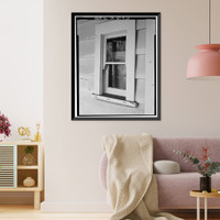 Historic Framed Print, Big Creek Hydroelectric System, Powerhouse 8, Operator Cottage, Big Creek, Big Creek vicinity, Fresno County, CA - 13,  17-7/8" x 21-7/8"