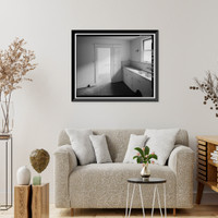 Historic Framed Print, Big Creek Hydroelectric System, Powerhouse 8, Operator Cottage, Big Creek, Big Creek vicinity, Fresno County, CA - 19,  17-7/8" x 21-7/8"