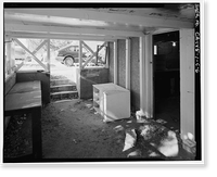 Historic Framed Print, Bishop Creek Hydroelectric System, Control Station, Worker Cottage, Bishop Creek, Bishop vicinity, Inyo County, CA - 6,  17-7/8" x 21-7/8"