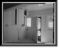 Historic Framed Print, Bishop Creek Hydroelectric System, Control Station, Worker Cottage, Bishop Creek, Bishop vicinity, Inyo County, CA - 16,  17-7/8" x 21-7/8"