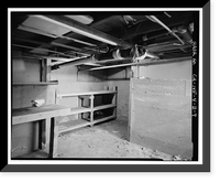 Historic Framed Print, Bishop Creek Hydroelectric System, Plant 4, Worker Cottage, Bishop Creek, Bishop vicinity, Inyo County, CA - 9,  17-7/8" x 21-7/8"