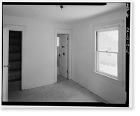 Historic Framed Print, Bishop Creek Hydroelectric System, Plant 4, Worker Cottage, Bishop Creek, Bishop vicinity, Inyo County, CA - 36,  17-7/8" x 21-7/8"