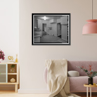 Historic Framed Print, Bishop Creek Hydroelectric System, Plant 4, Worker Cottage, Bishop Creek, Bishop vicinity, Inyo County, CA - 54,  17-7/8" x 21-7/8"